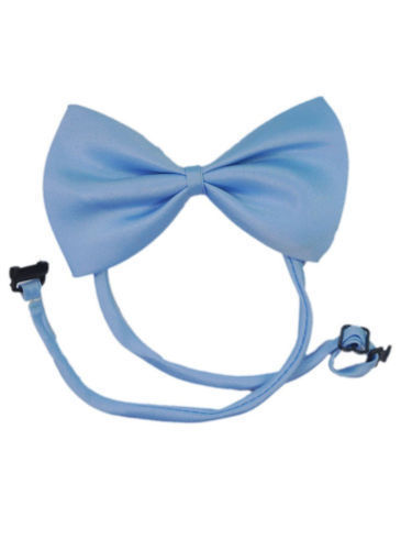 Adjustable Bow Tie Pet Kitten Dog Cat  Puppy Wedding Pet Collar [Baby Blue]