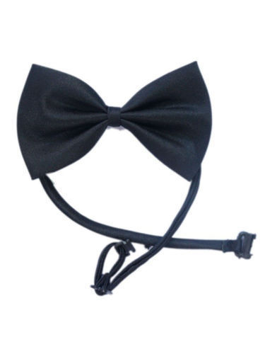 Adjustable Bow Tie Pet Kitten Dog Cat Puppy Wedding [Black]